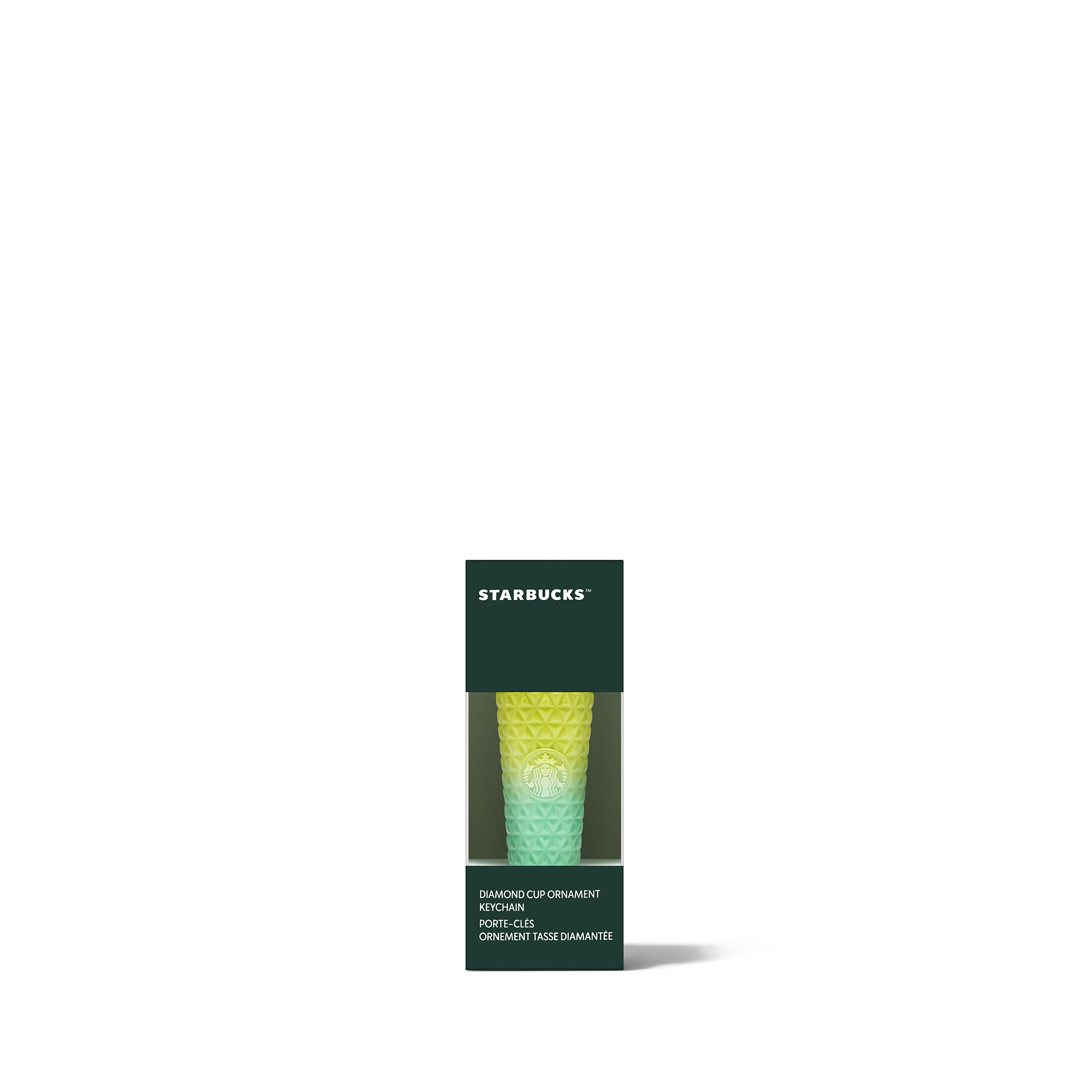 Portachiavi Cup Giallo e Verde Diamante, , large image number 0